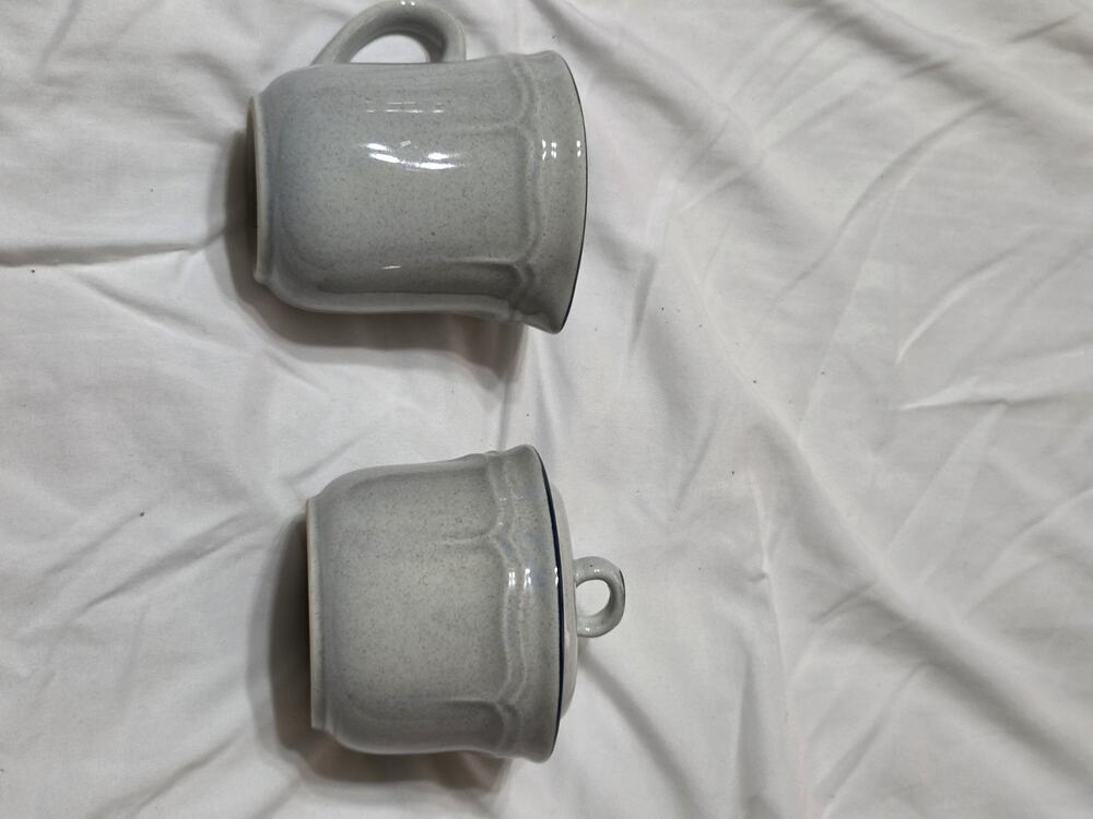 "Heritage" Collection International Stoneware Sugar & Creamer Crafted In Japan